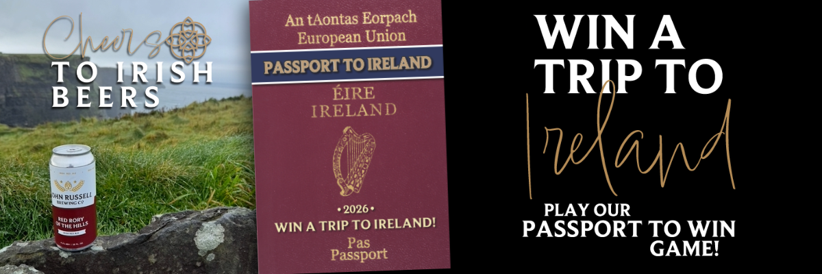 Cheers to Irish Beers Passport to Win Header1 v2
