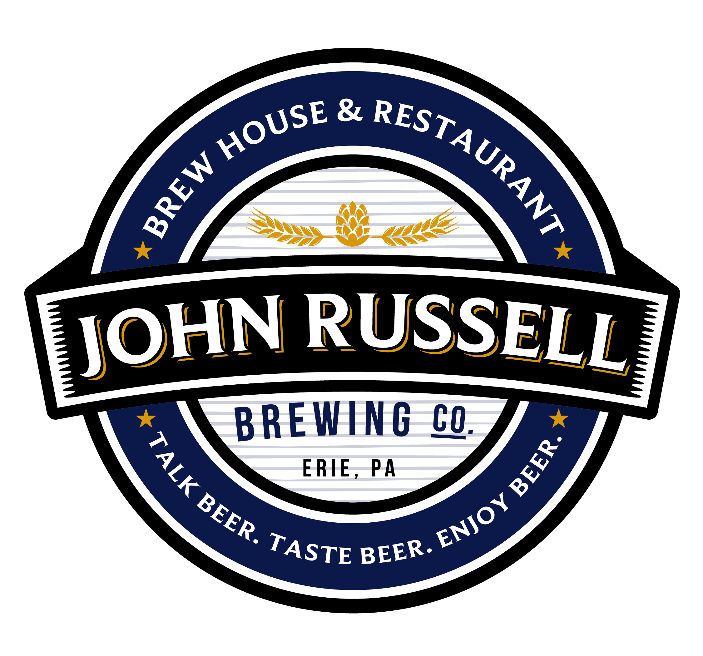 John Russell Brewing Co Brew House Restaurant logo final hr