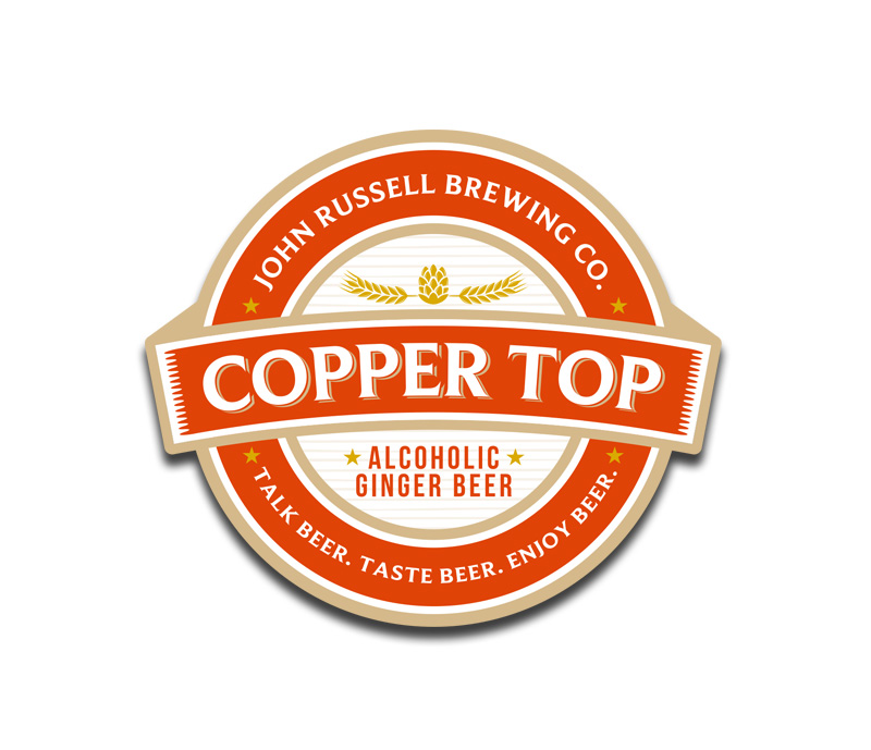 JRB explore our beers Copper Top Ginger Beer
