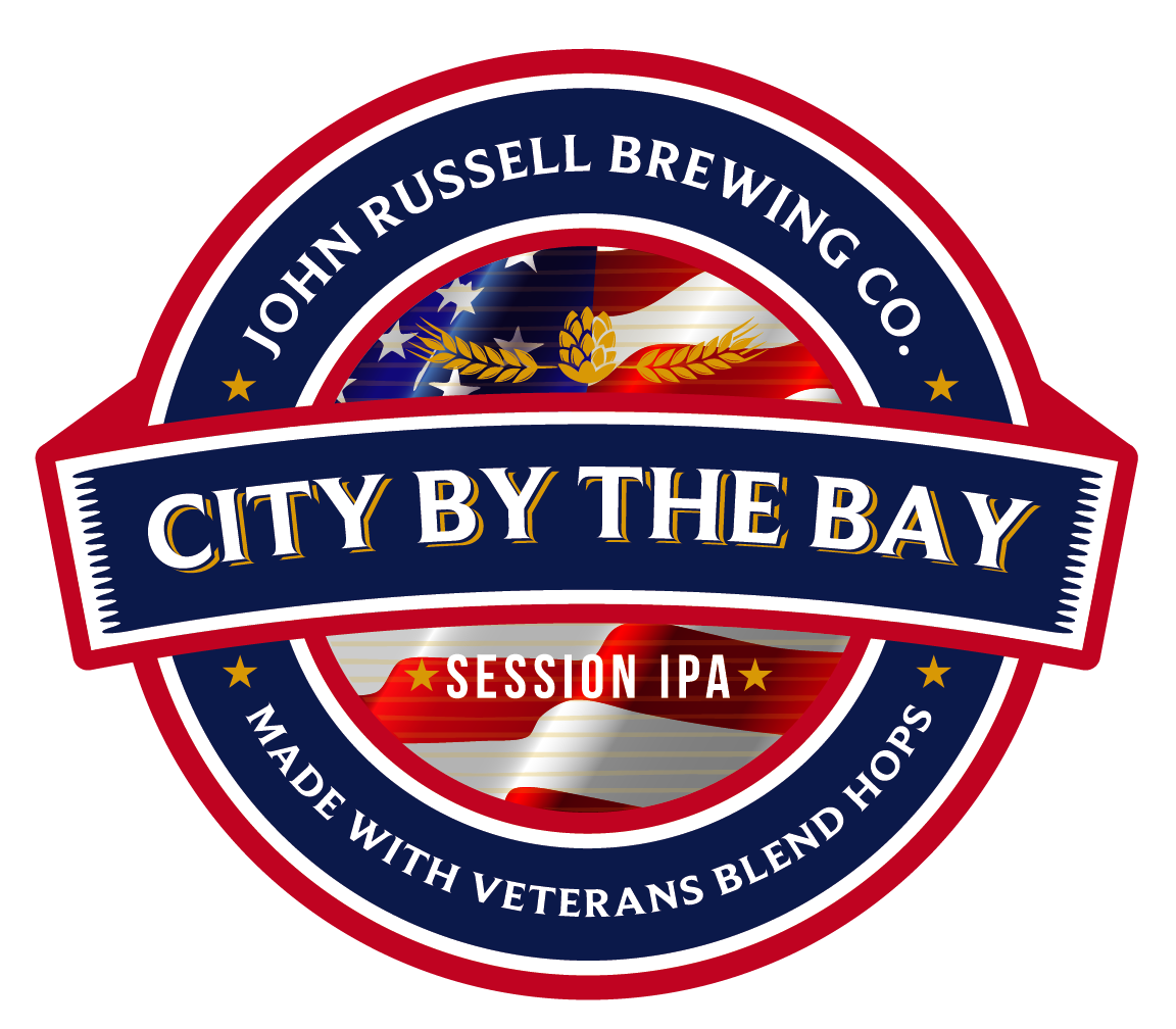 John Russell Brewing Co Label City by the Bay Session IPA