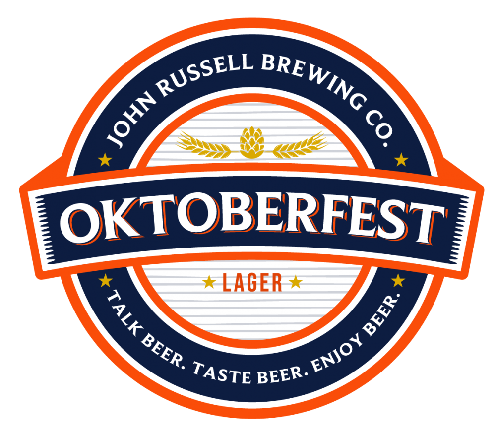 John Russell Brewing Co Label Oktoberfest Lager v2
