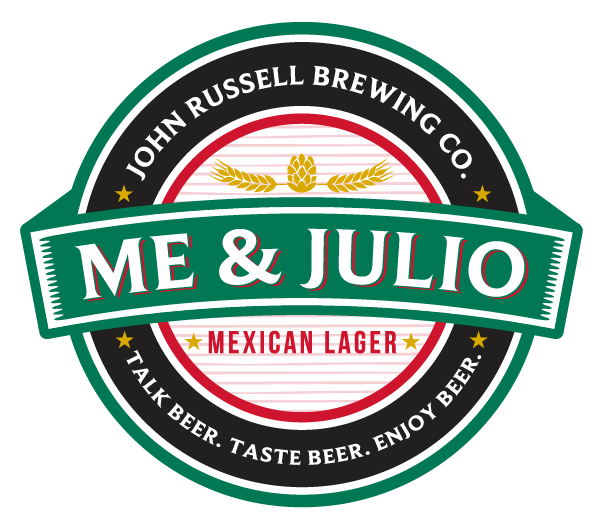 John Russell Brewing Co Label meandjulio