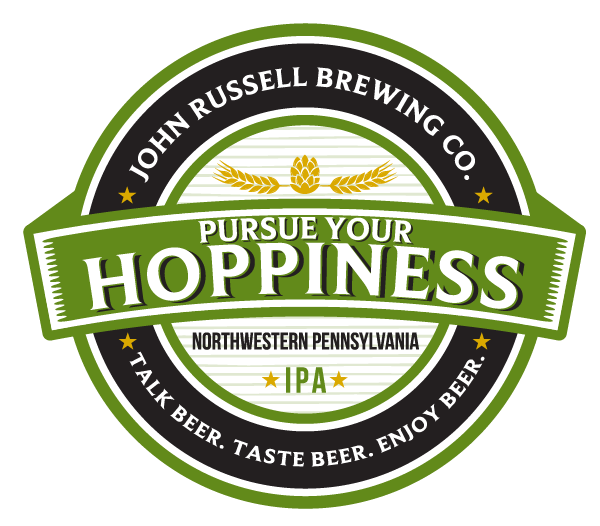 John Russell Brewing Co Label pursueyourhoppiness