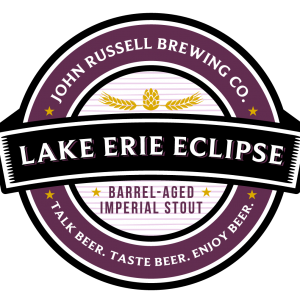 John Russell Brewing Co label Lake Erie Eclipse
