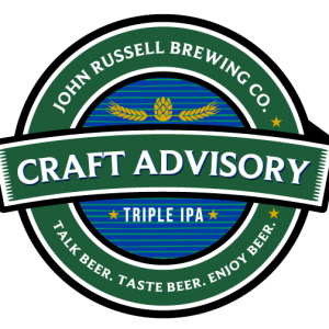 John Russell Brewing Company Craft Advisory Triple IPA