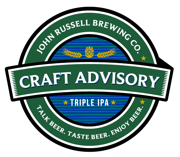 John Russell Brewing Company Craft Advisory Triple IPA
