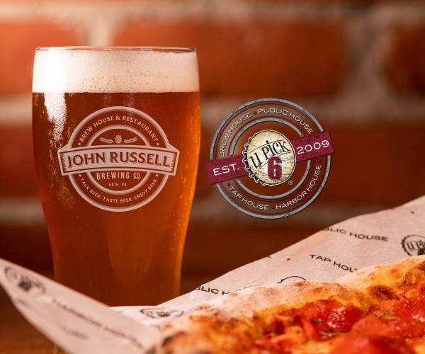 pizza and a pint with logos website